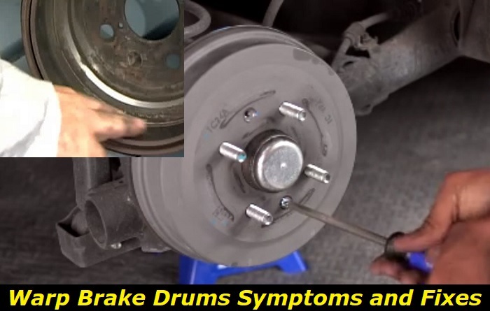 warp brake drum symptoms